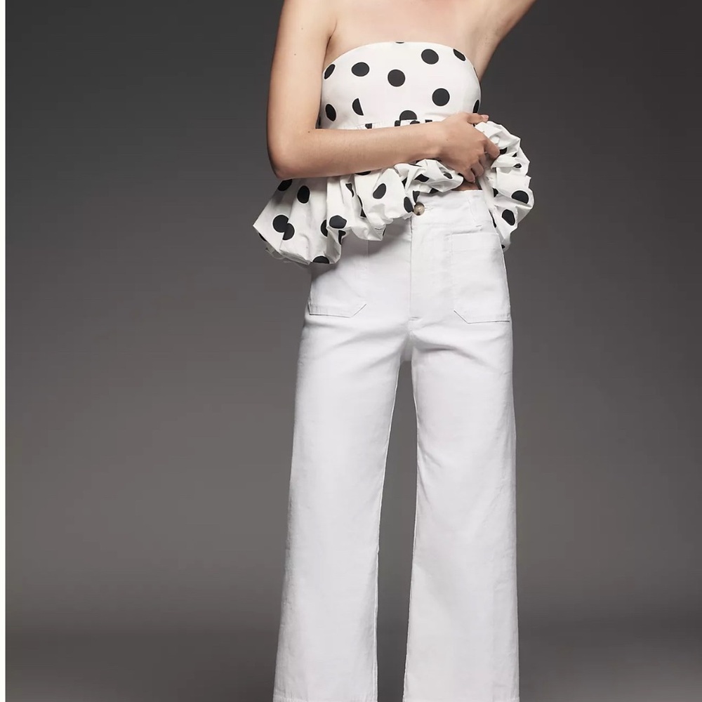 Anthropologie Maeve Crop Pants